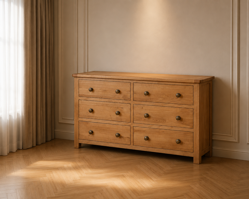 Aintree 6 Drawer Wide Chest