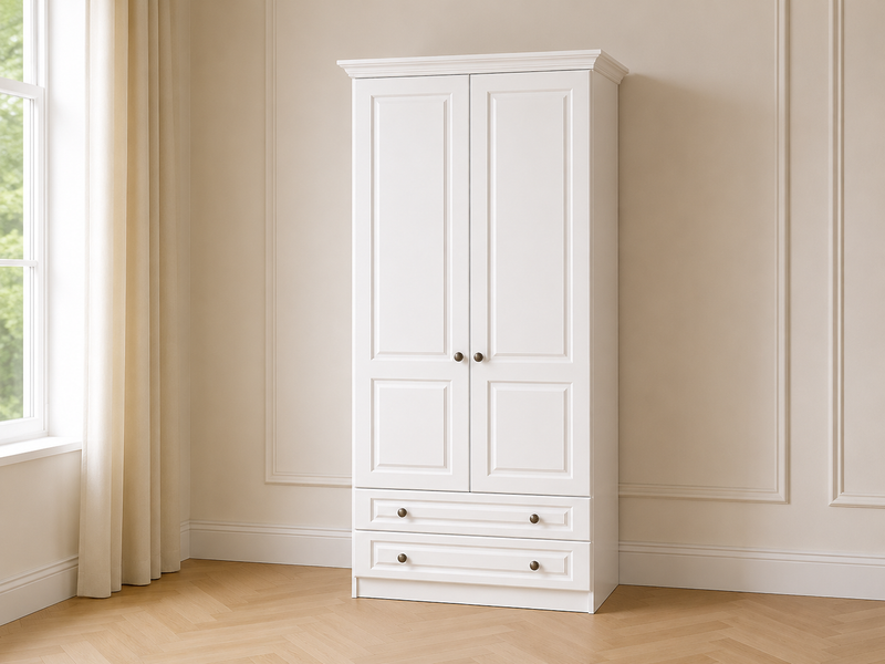 Brosna 2 Door 2 Drawer Wardrobe