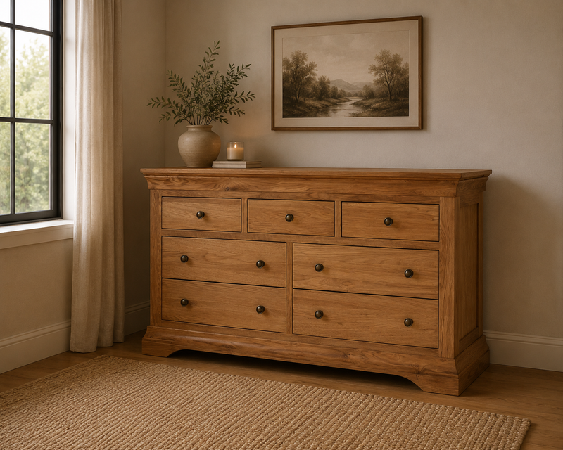 Delta 3+4 Drawer Wide Chest