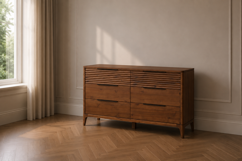 Francesca 6 Drawer Wide Chest