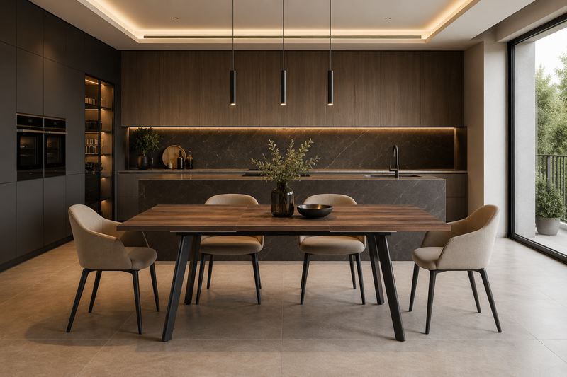 Fredrik 1.4/1.9m Extending Dining Table