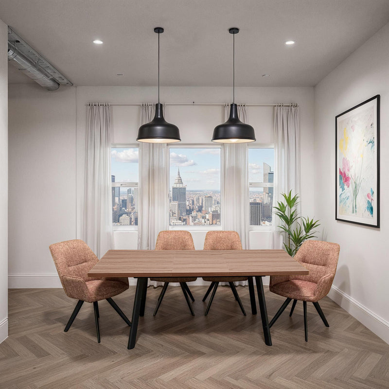 Fredrik 1.4/1.9m Extending Dining Table