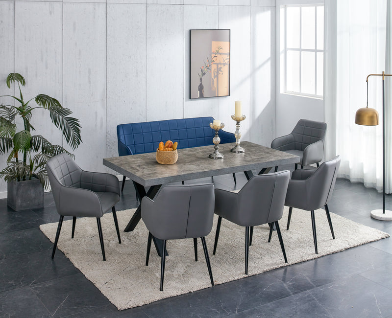 Fredrik X Leg Table