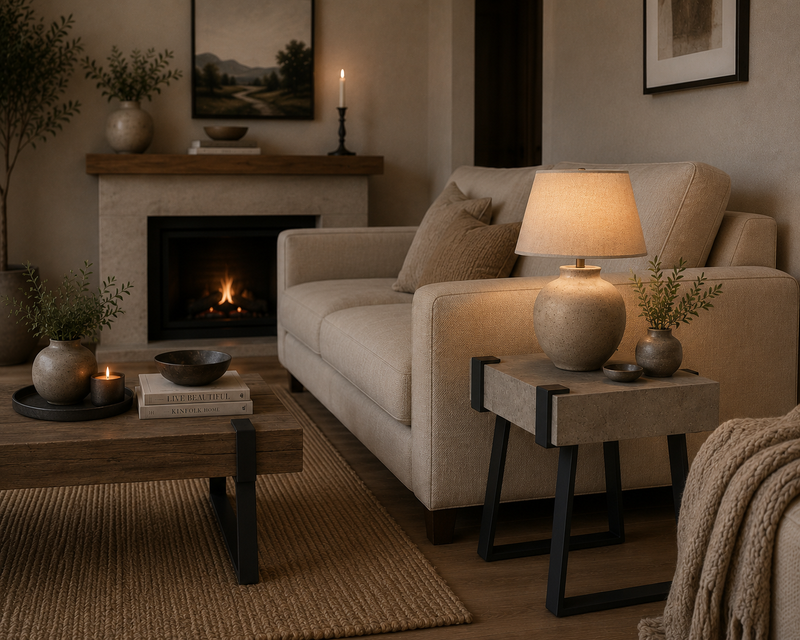 George Lamp Table