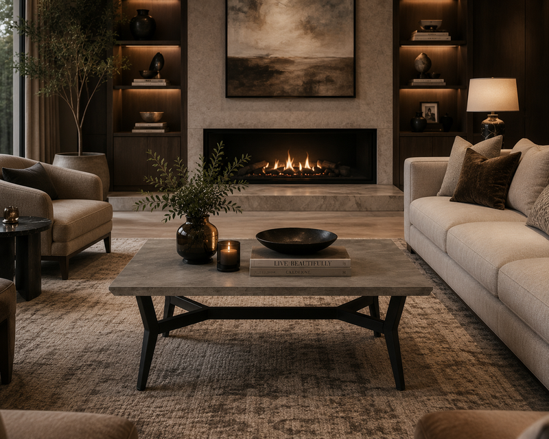 Isra Coffee Table Marble