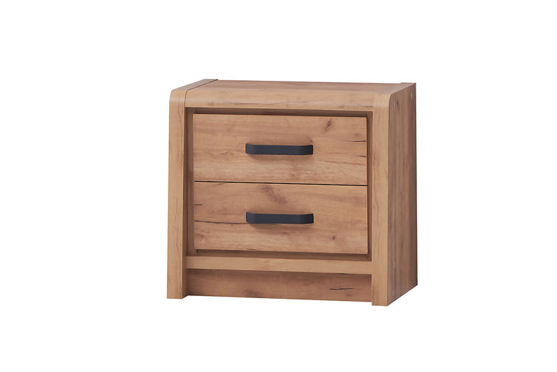 Jack 2 Drawer Bedside Locker