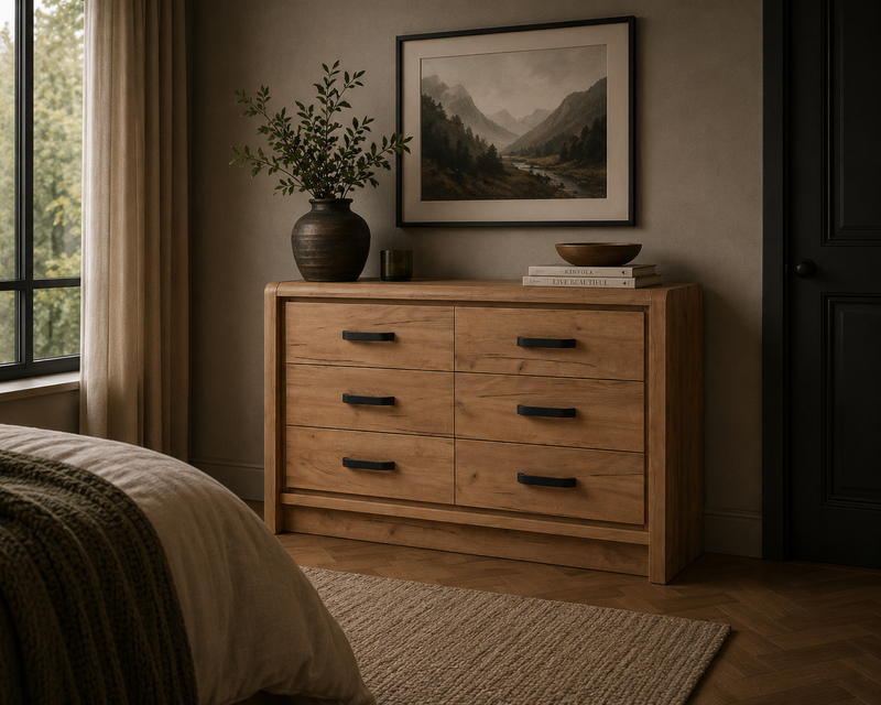 Jack 6 Drawer Wide Chest