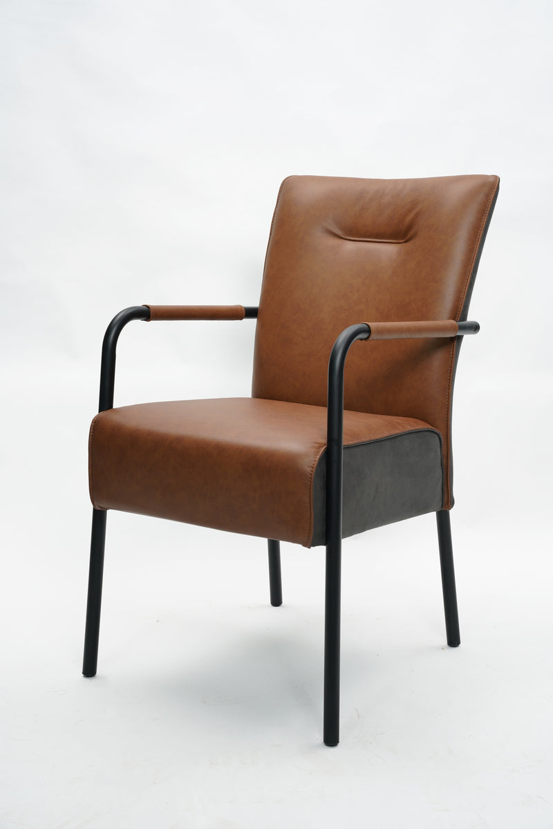 James Leather Dining Chair