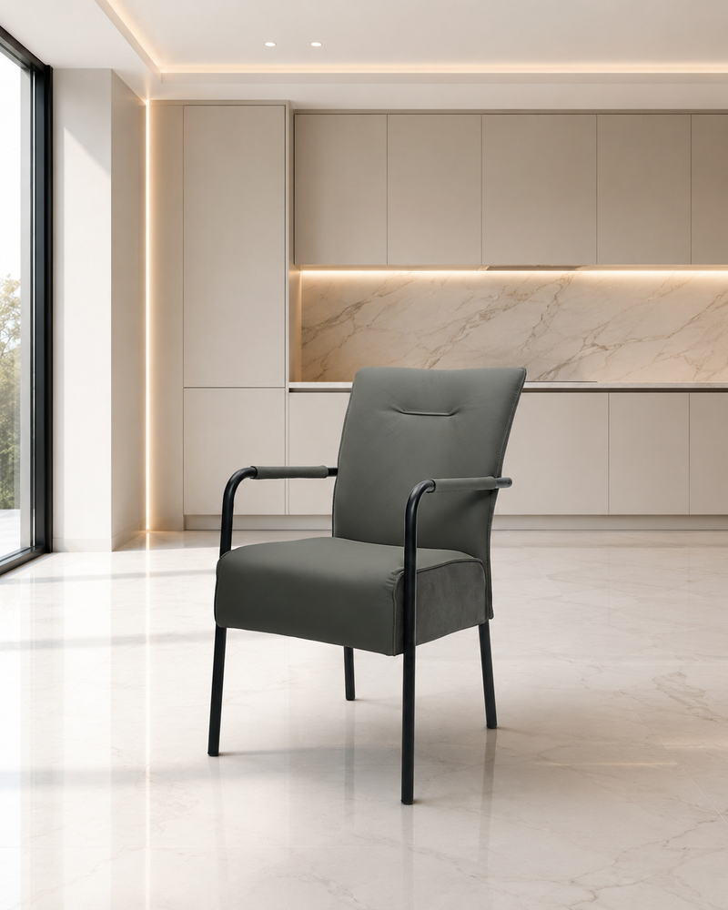 James Leather Dining Chair