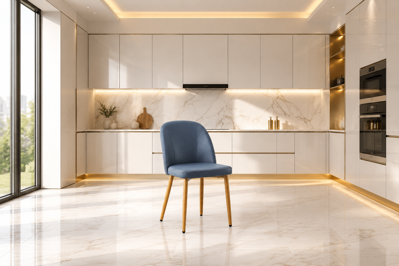 Leo Dining Chair with Oak Legs