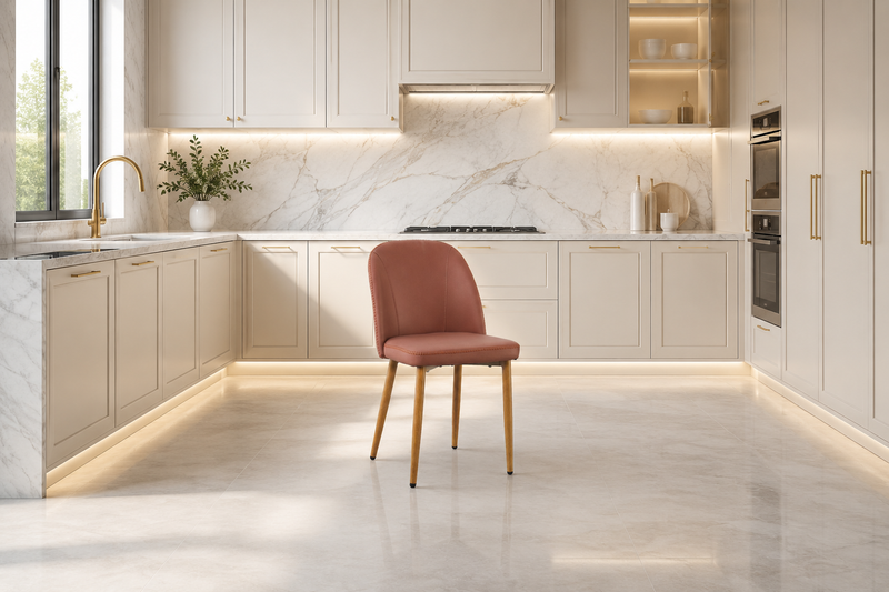 Leo Dining Chair with Oak Legs