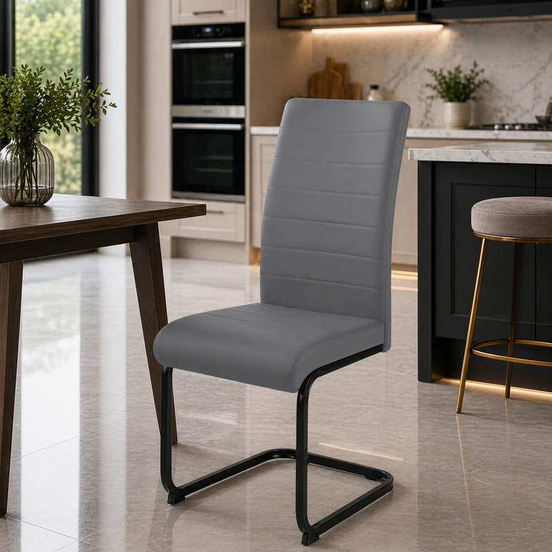 Liana Dining Chair with Black Legs