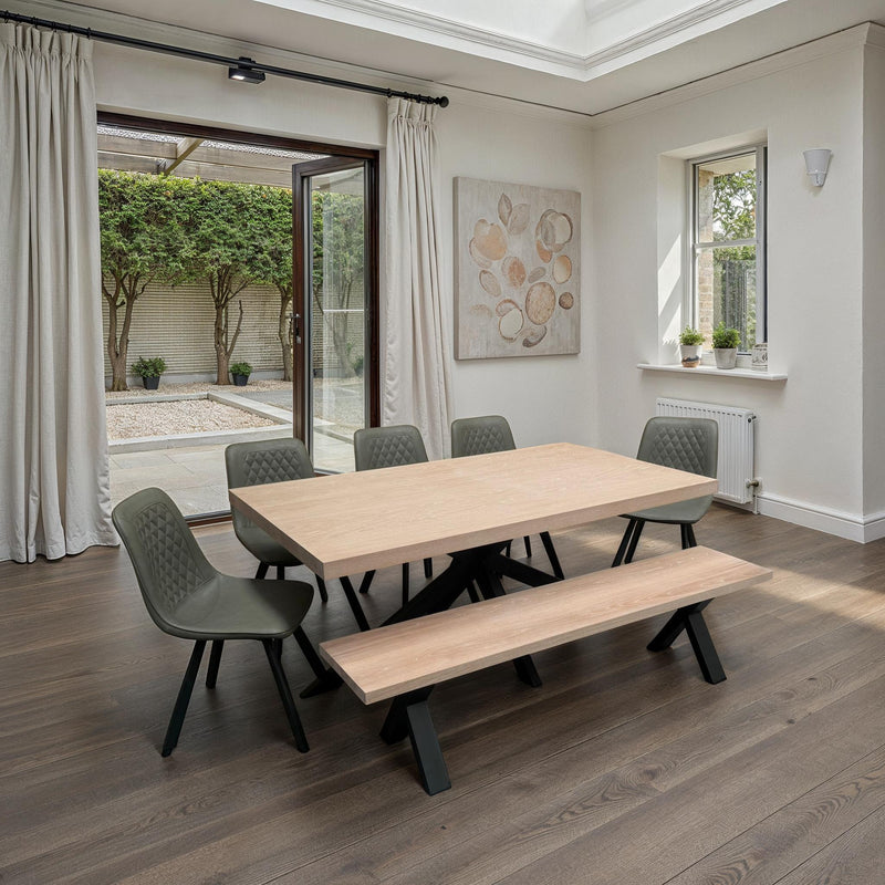 Manor Oak Table 1.8 Metre