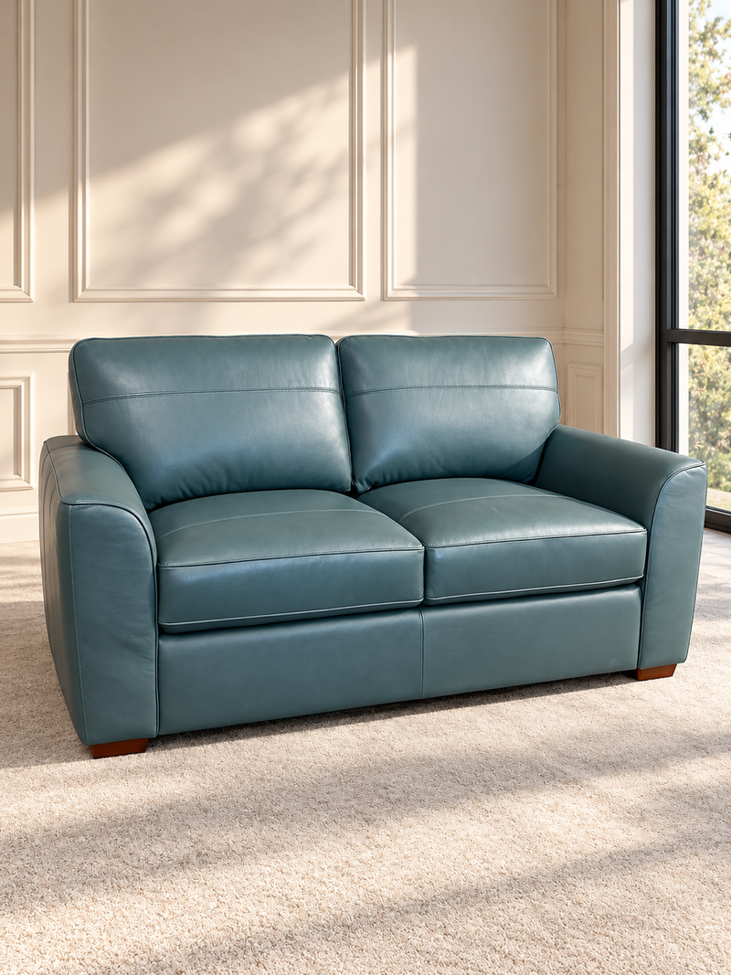 Maria Genuine Leather 2 Seater Sofa