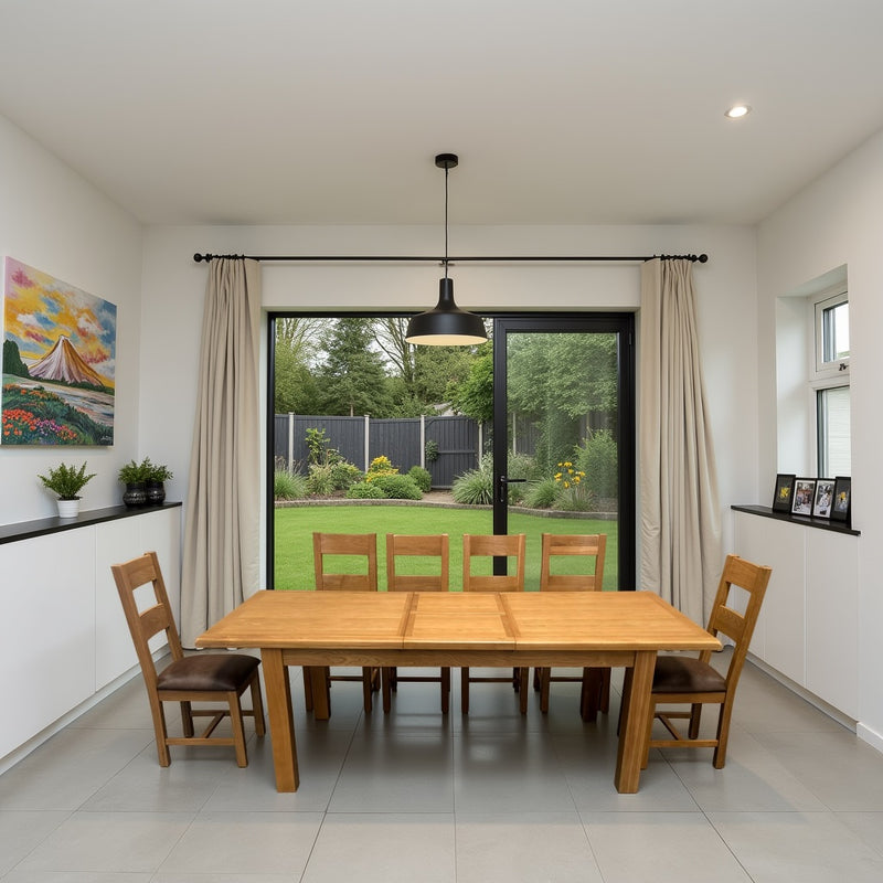 Oscar 1.8m Extending Dining Table