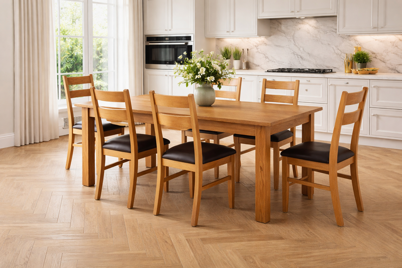 Oscar 1.8m Extending Dining Table