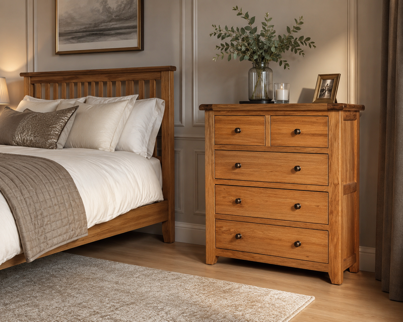 Oscar 3+2 Drawer Chest