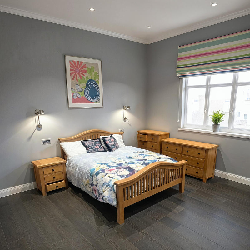 Oscar Slatted 4ft6 Double Bedframe
