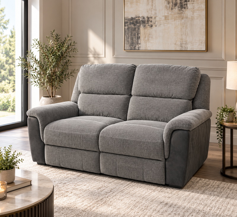 Paris 2 Seater Manual Recliner