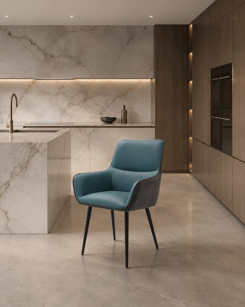 Rebecca Leather Dining Chair