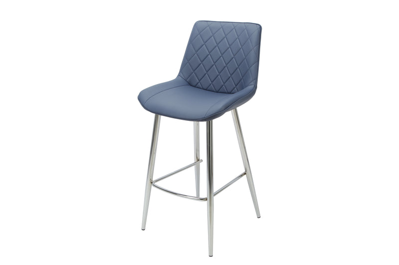 Silvia Bar Stool - Chrome Leg