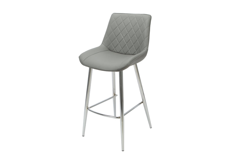 Silvia Bar Stool - Chrome Leg