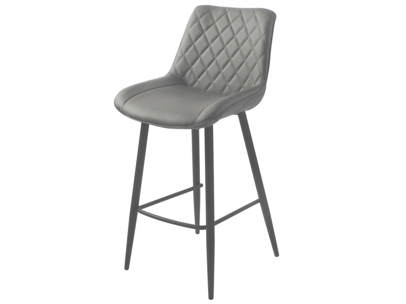 Silvia Bar Stool - Black Leg