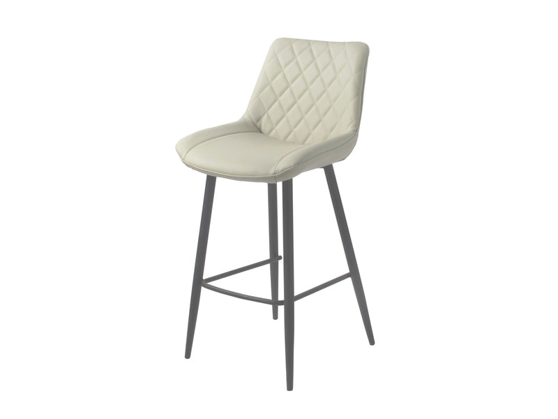 Silvia Bar Stool - Black Leg