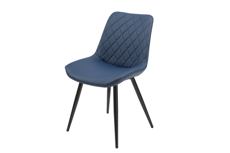 Silvia Dining Chair - Black Leg