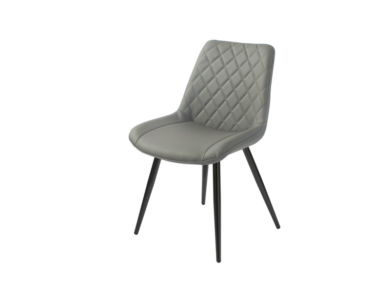Silvia Dining Chair - Black Leg