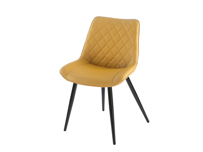 Silvia Dining Chair - Black Leg