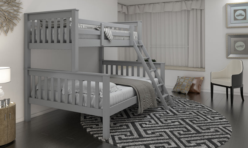 Triple Bunk Bed - Grey
